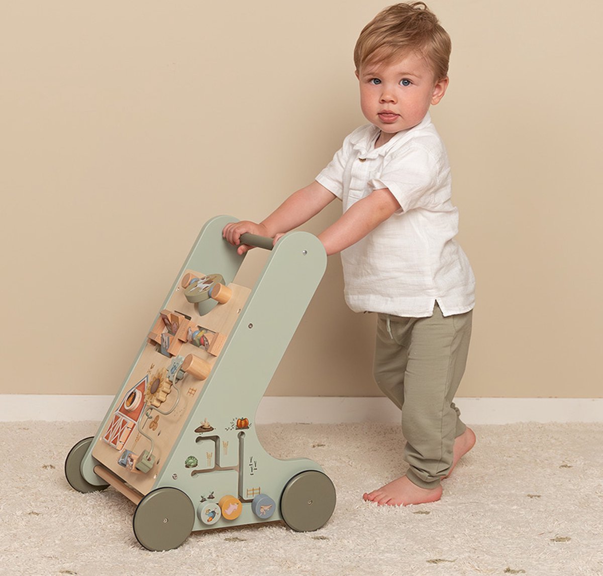 Little Dutch Little Farm Houten Trotteur FSC