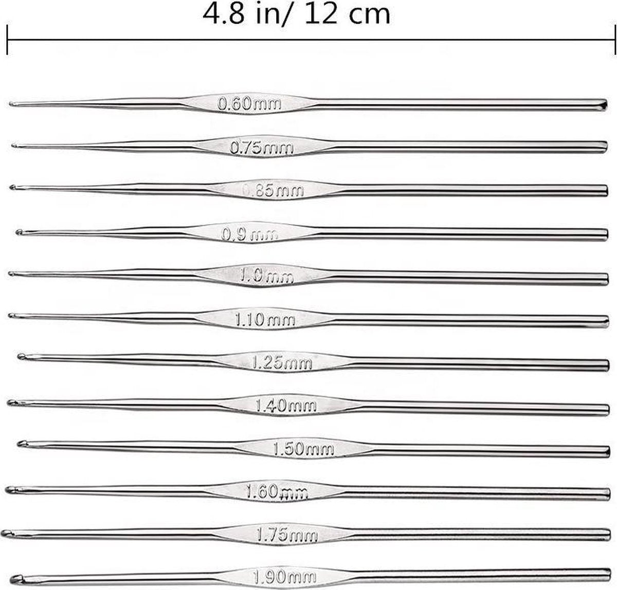 Sans marque Hobbyset: 100 Stuks Beginners & Gevorderden Haken