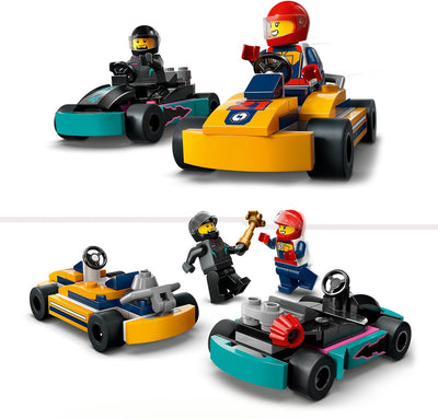 LEGO City Karts en Coureurs Speelset - 60400