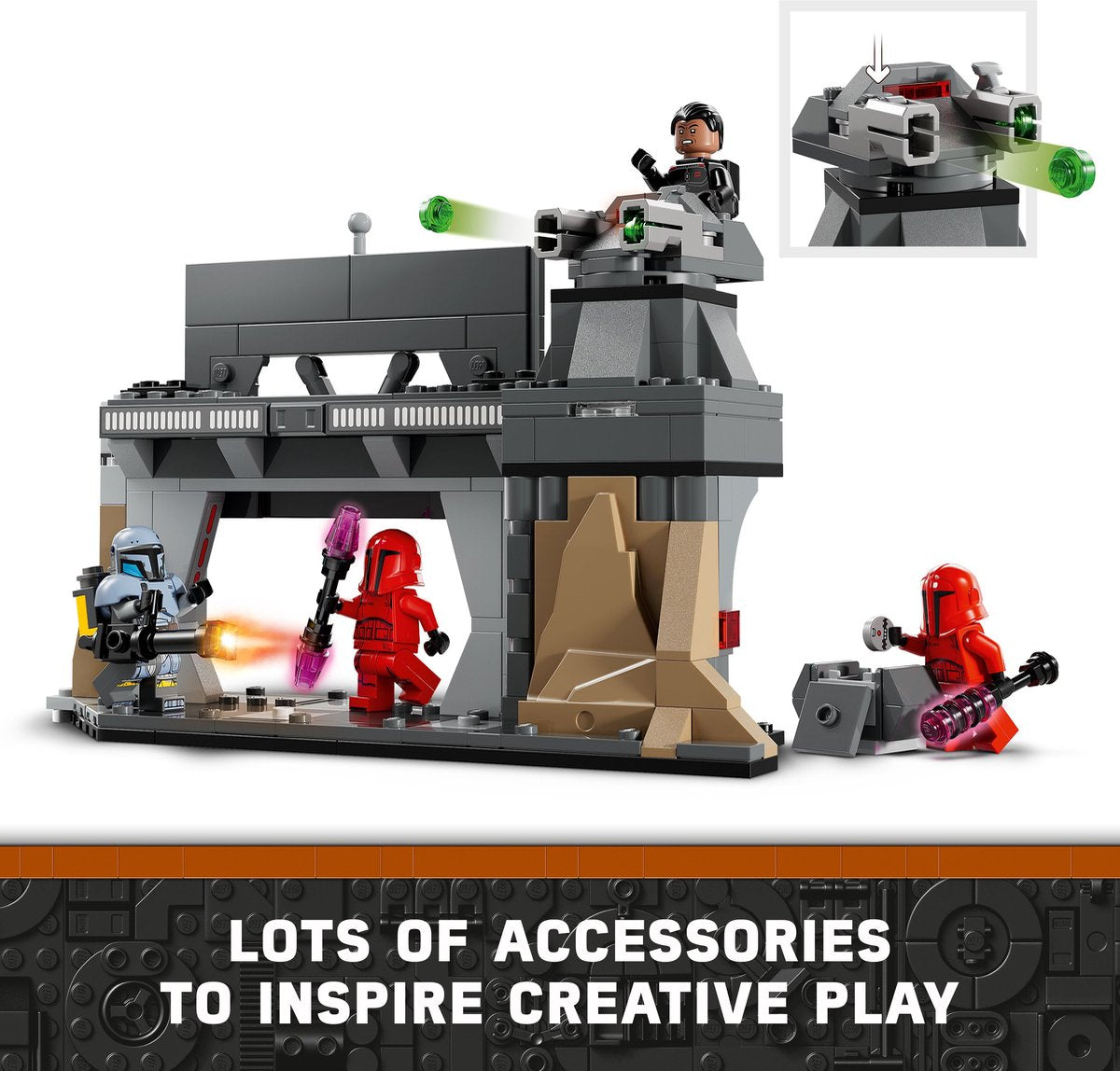 LEGO Star Wars Paz Vizsla & Moff Gideon Gevecht - 75386