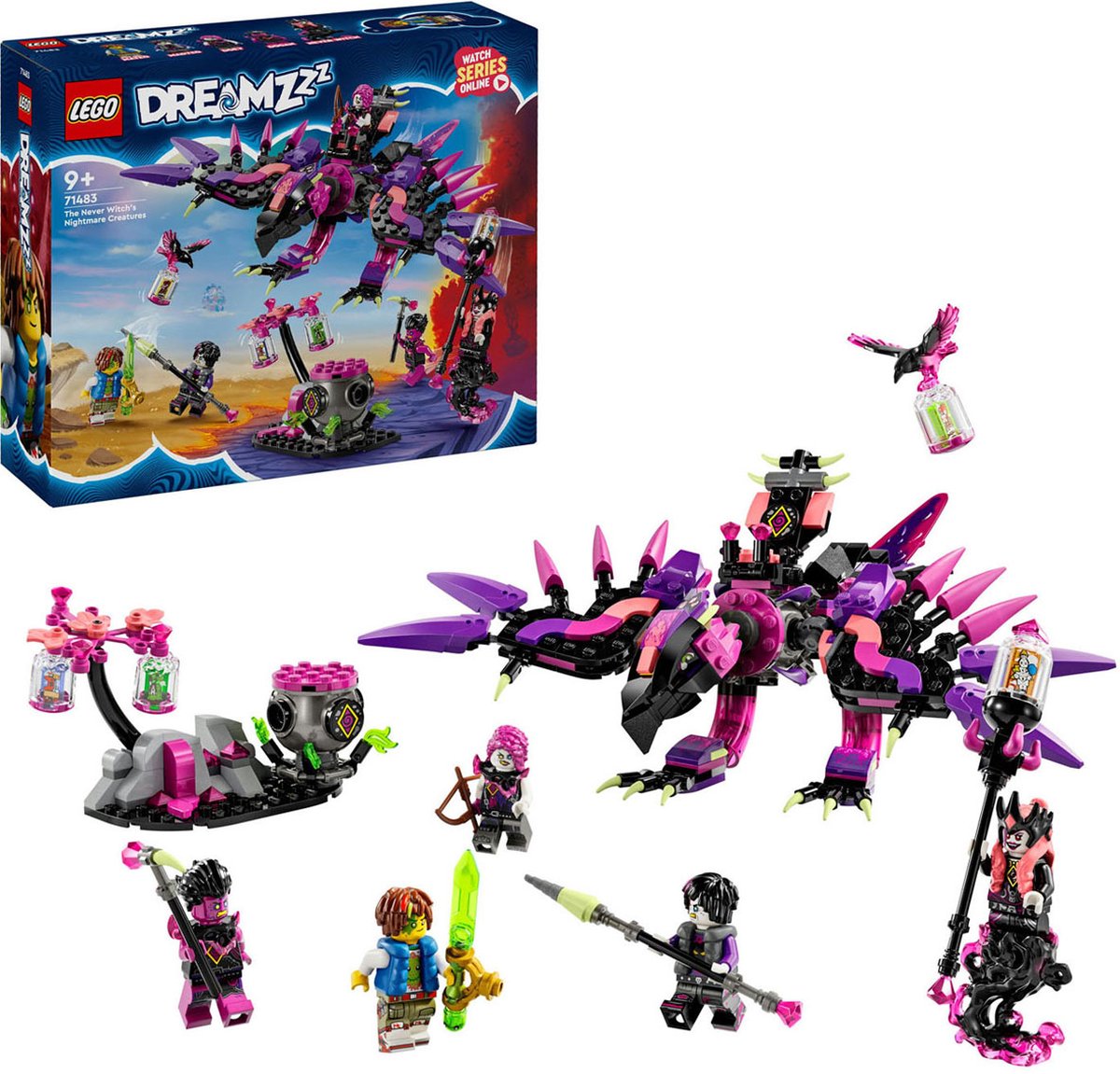 LEGO DREAMZzz Nachtmerrie Wezens van de Onderheks - 71483
