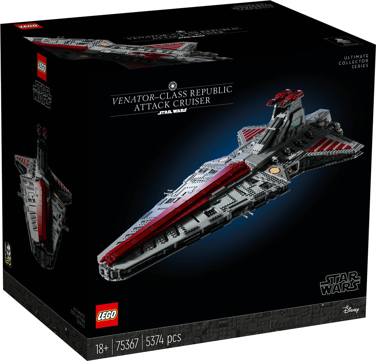 LEGO Star Wars Venator Klasse Aanvalskruiser - 75367