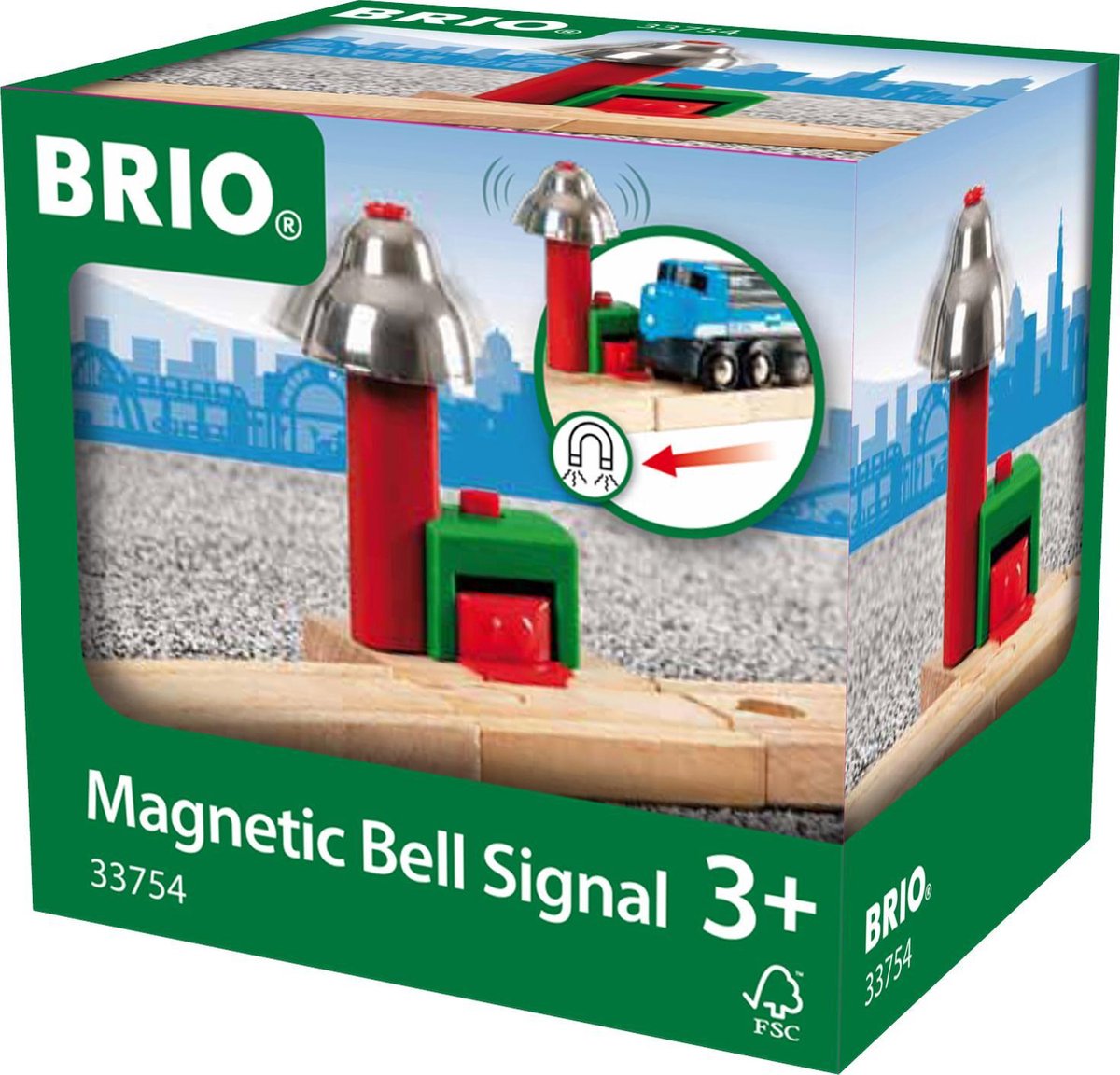 BRIO Magnetische Bel Signaal - 33754