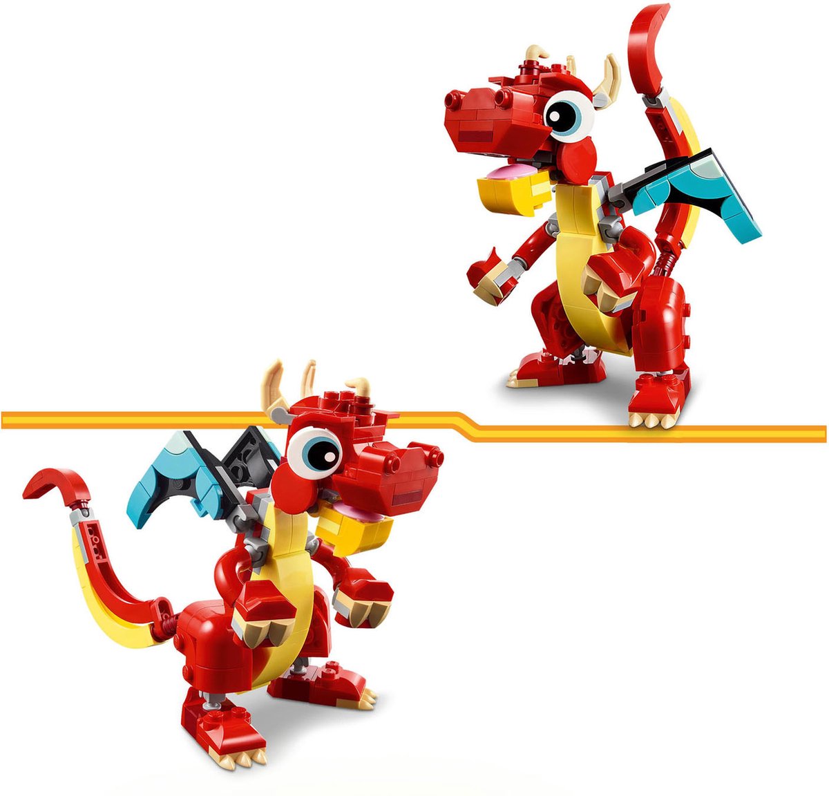 LEGO Creator 3-in-1 Rode Draak - 31145