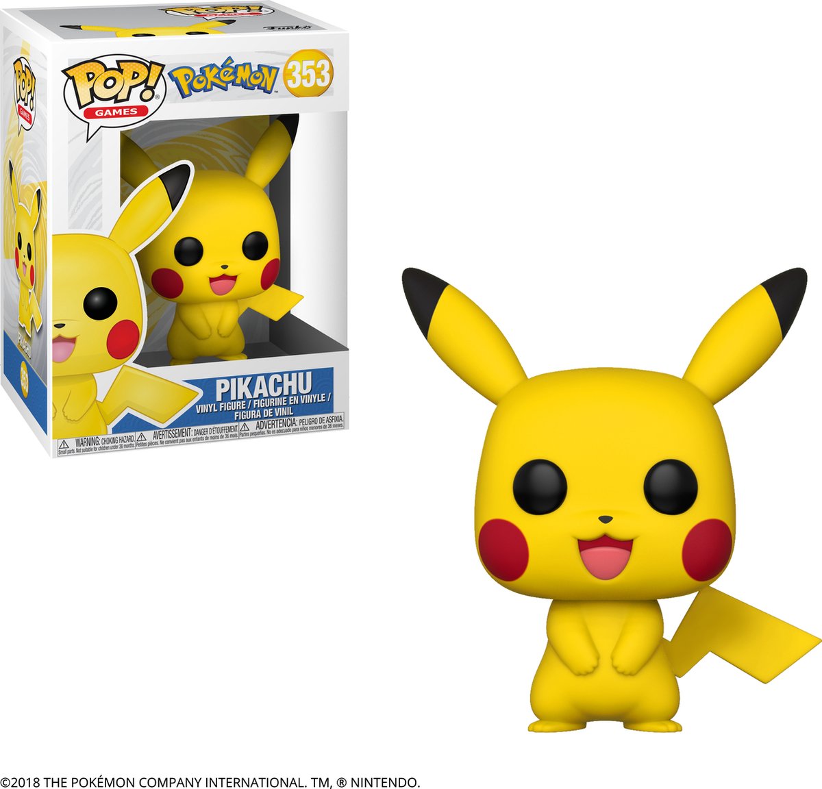 Funko Pop! Games Pokémon Serie 1 Pikachu
