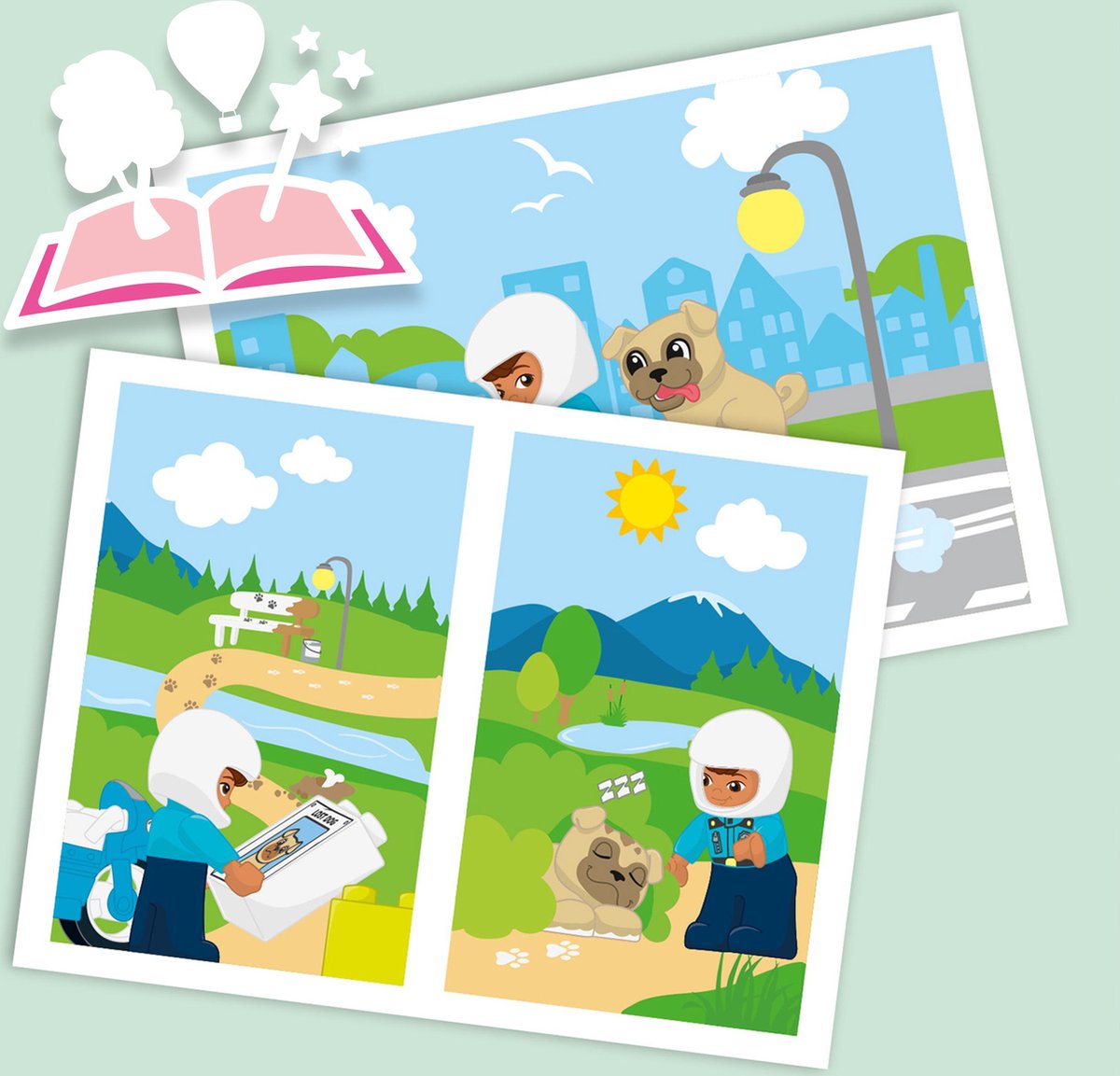 LEGO DUPLO Politie Motorfiets - 10967