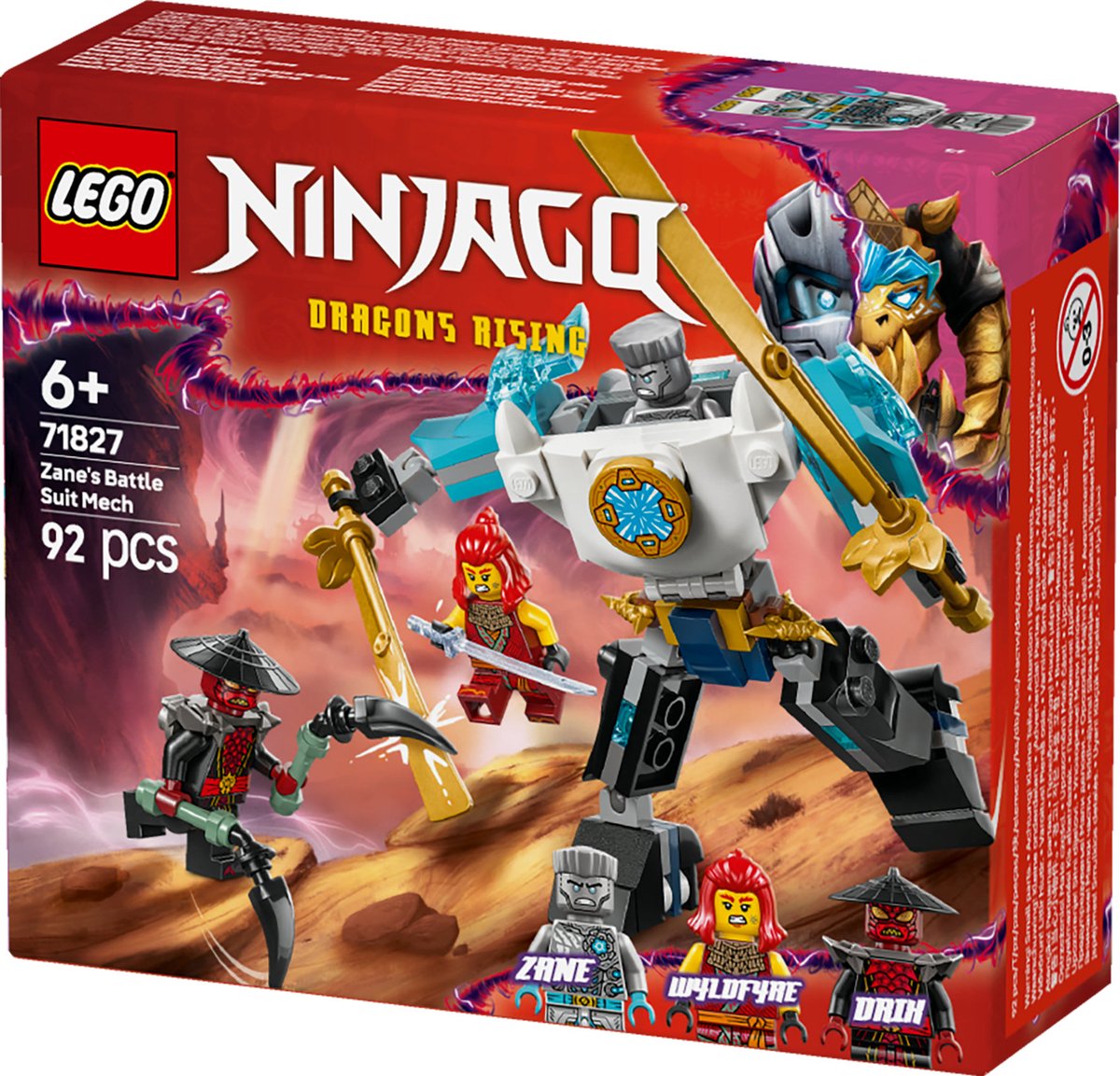 LEGO NINJAGO Strijdrobot van Zane - 71827