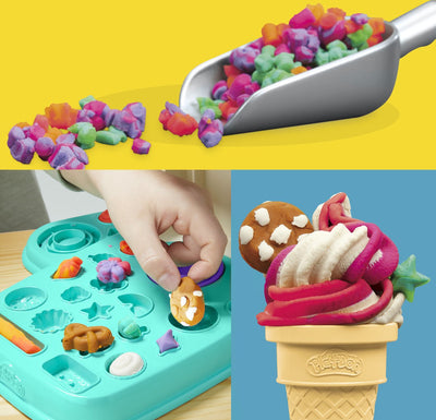 Play-Doh Softijs Speelset Regenboog