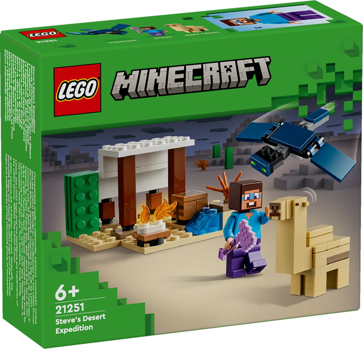 LEGO Minecraft Steve's Woestijnexpeditie - 21251