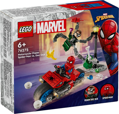 LEGO Marvel Spider-Man Motorachtervolging - 76275