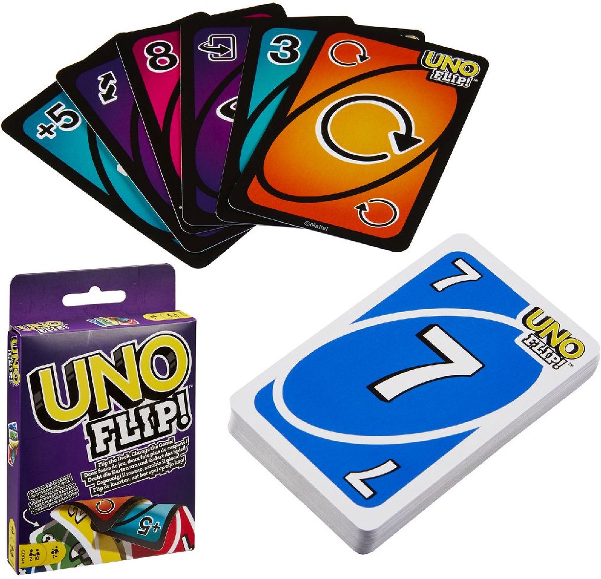 Mattel Games Uno Flip - Spannend Kaartspel