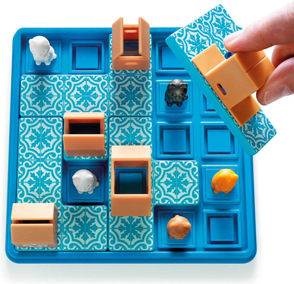 SmartGames CATS & BOXES - Uitdagend Doolhofspel