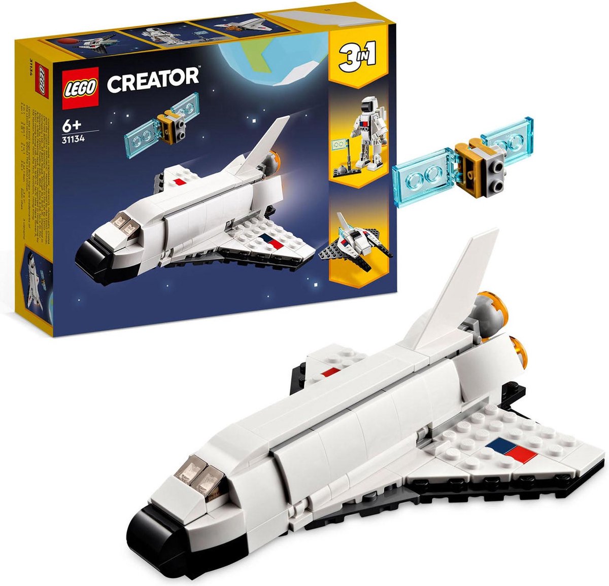 LEGO Creator 3-in-1 Ruimte Shuttle Set - 31134