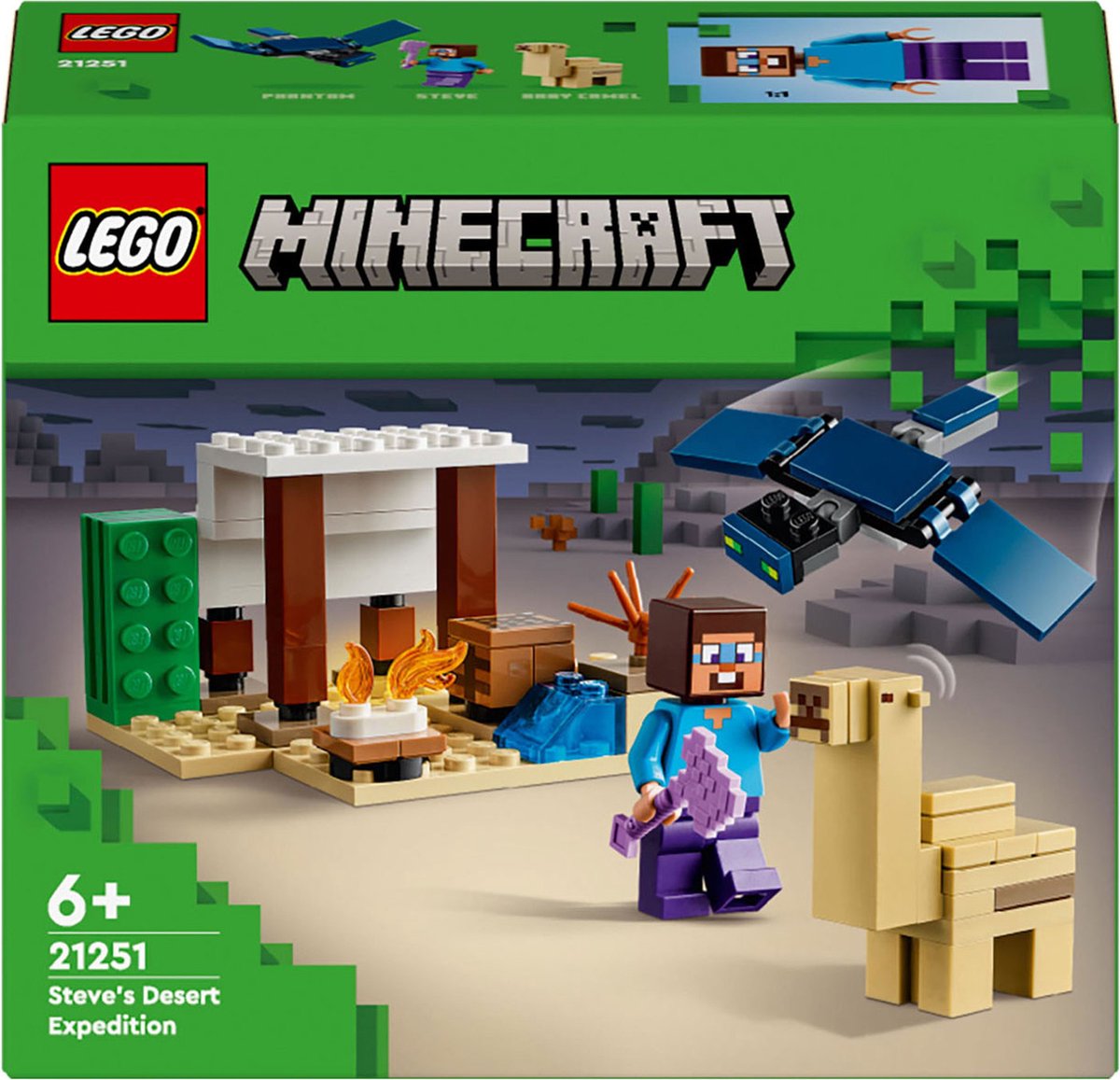 LEGO Minecraft Steve's Woestijnexpeditie - 21251