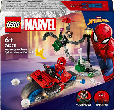LEGO Marvel Spider-Man Motorachtervolging - 76275