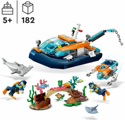 LEGO City Onderwater Avontuur met Onderzeeër - 60377