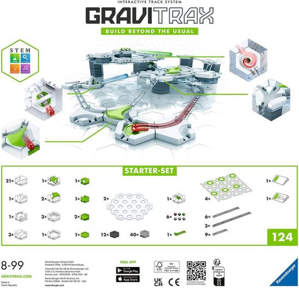 GraviTrax Startset - Innovatief Knikkerbaansysteem