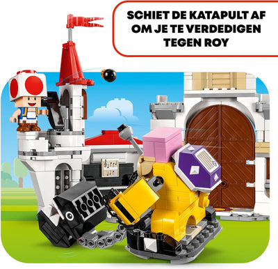 LEGO Super Mario Peachs Kasteelgevecht met Roy - 71435