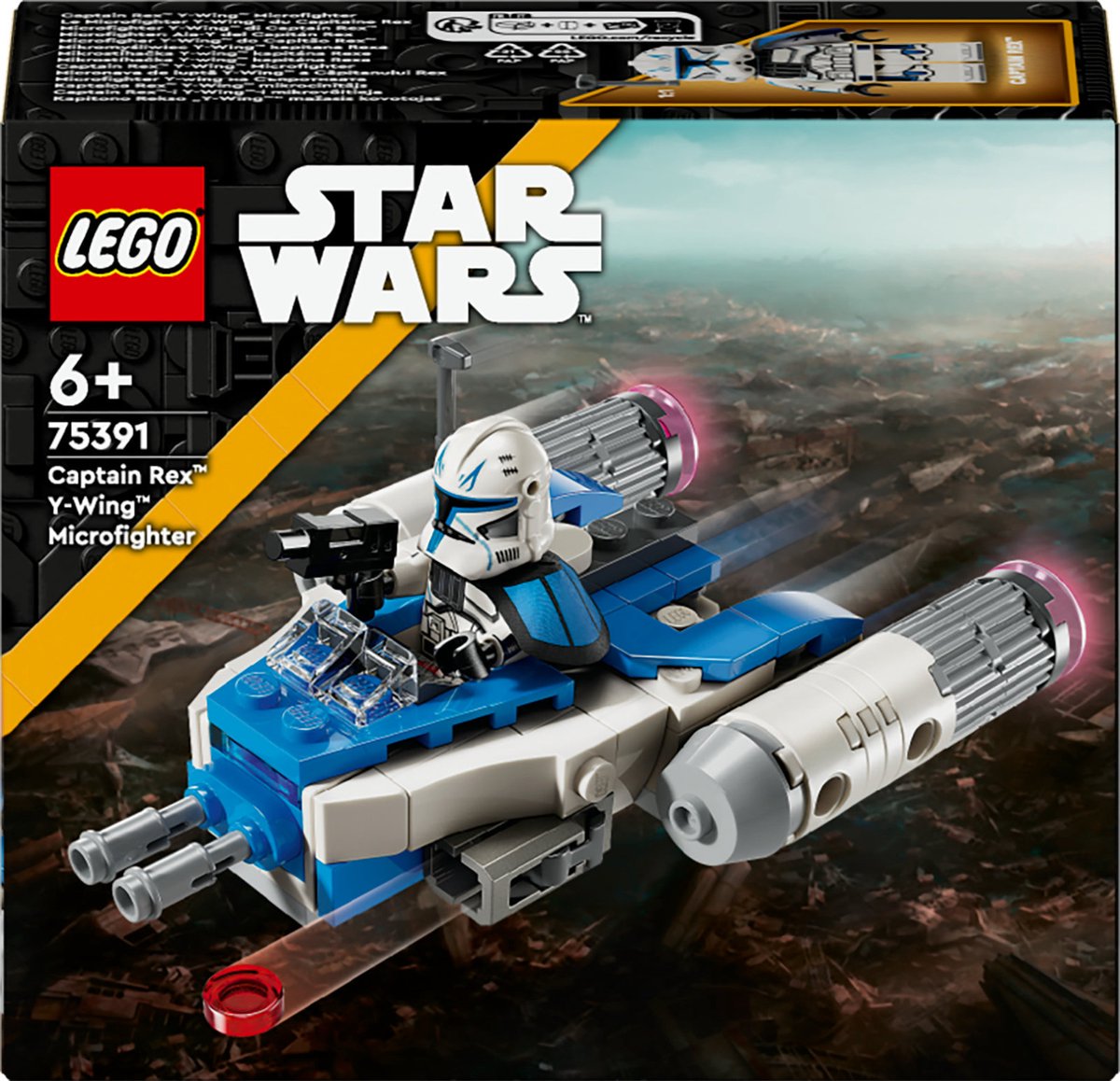 LEGO Star Wars Captain Rex Y-wing Microfighter - 75391