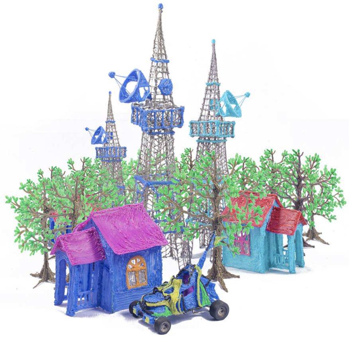 Vleugel 3D Pen Filament PLA 1,75mm - 110m - 22 Kleuren