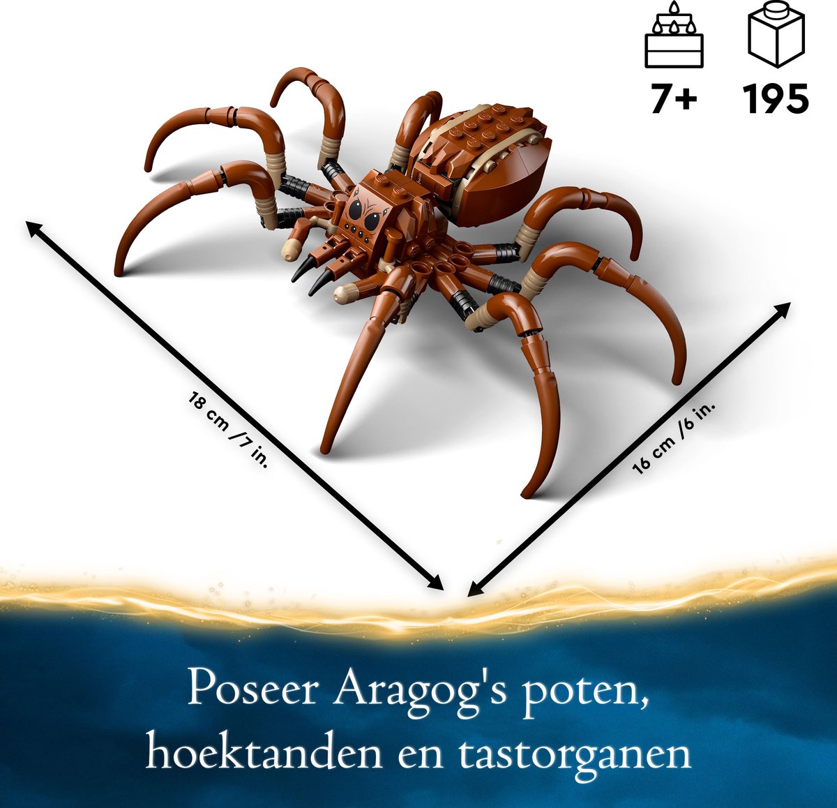 LEGO Harry Potter Aragog in het Verboden Bos - 76434