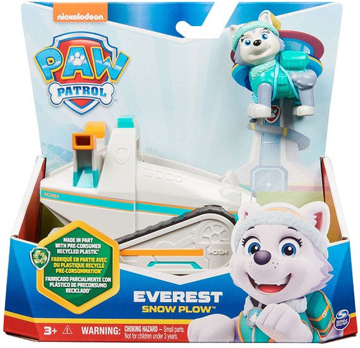 PAW Patrol Everest Sneeuwscooter met Speelfiguur
