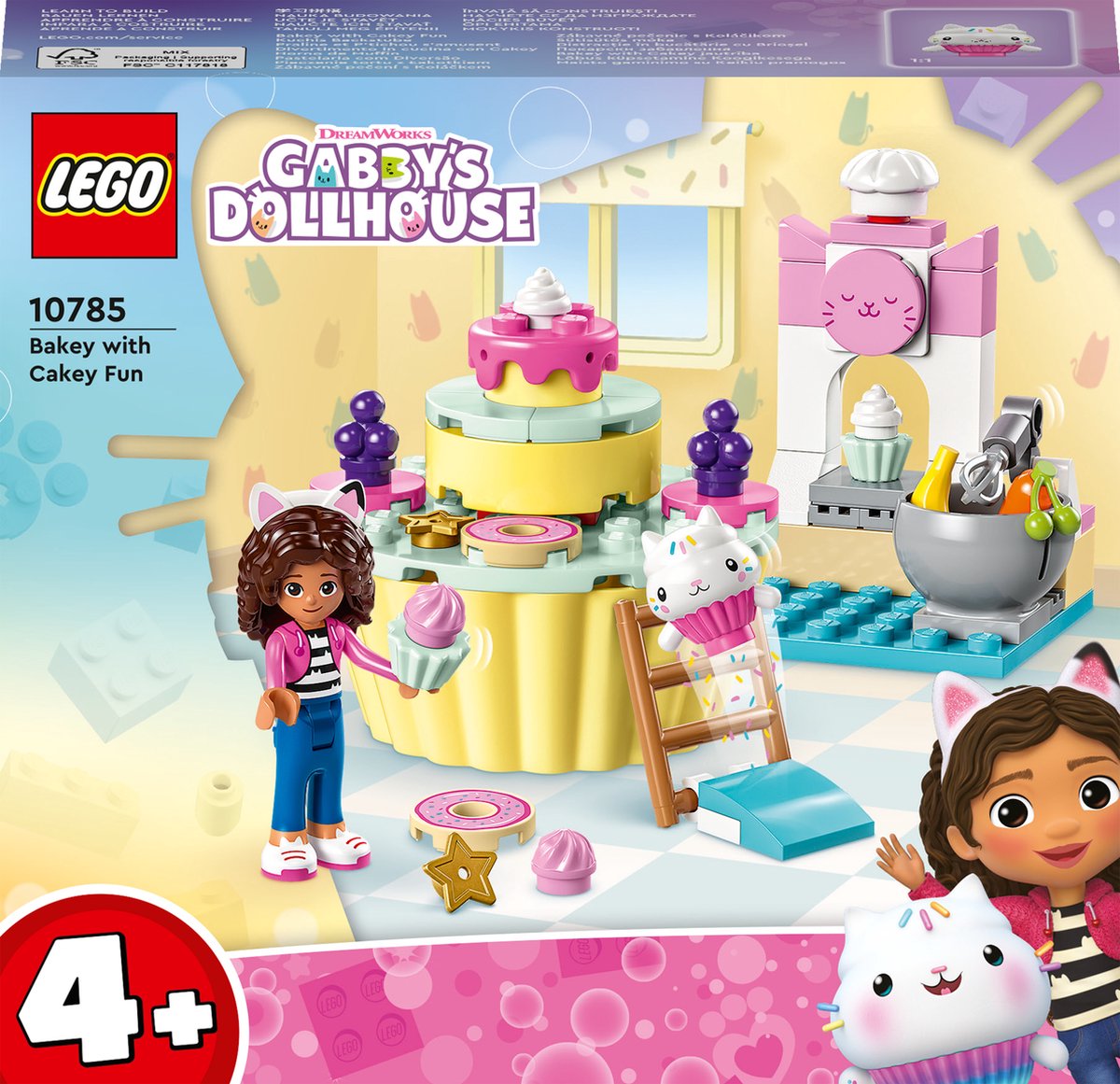 LEGO Gabby's Poppenhuis Bakplezier met Cakey - 10785