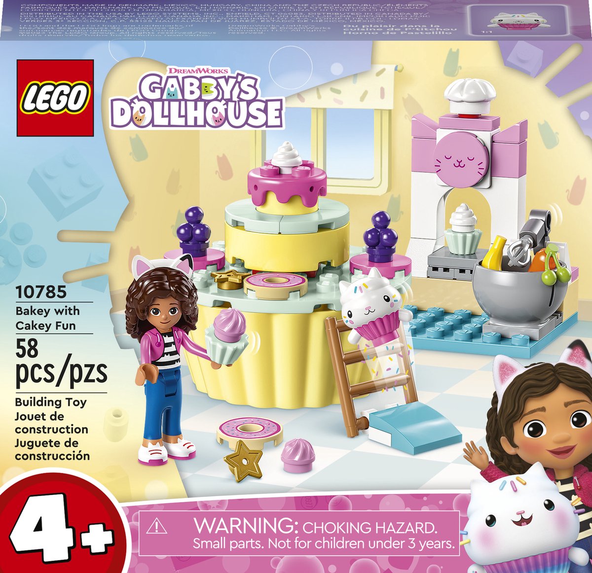 LEGO Gabby's Poppenhuis Bakplezier met Cakey - 10785
