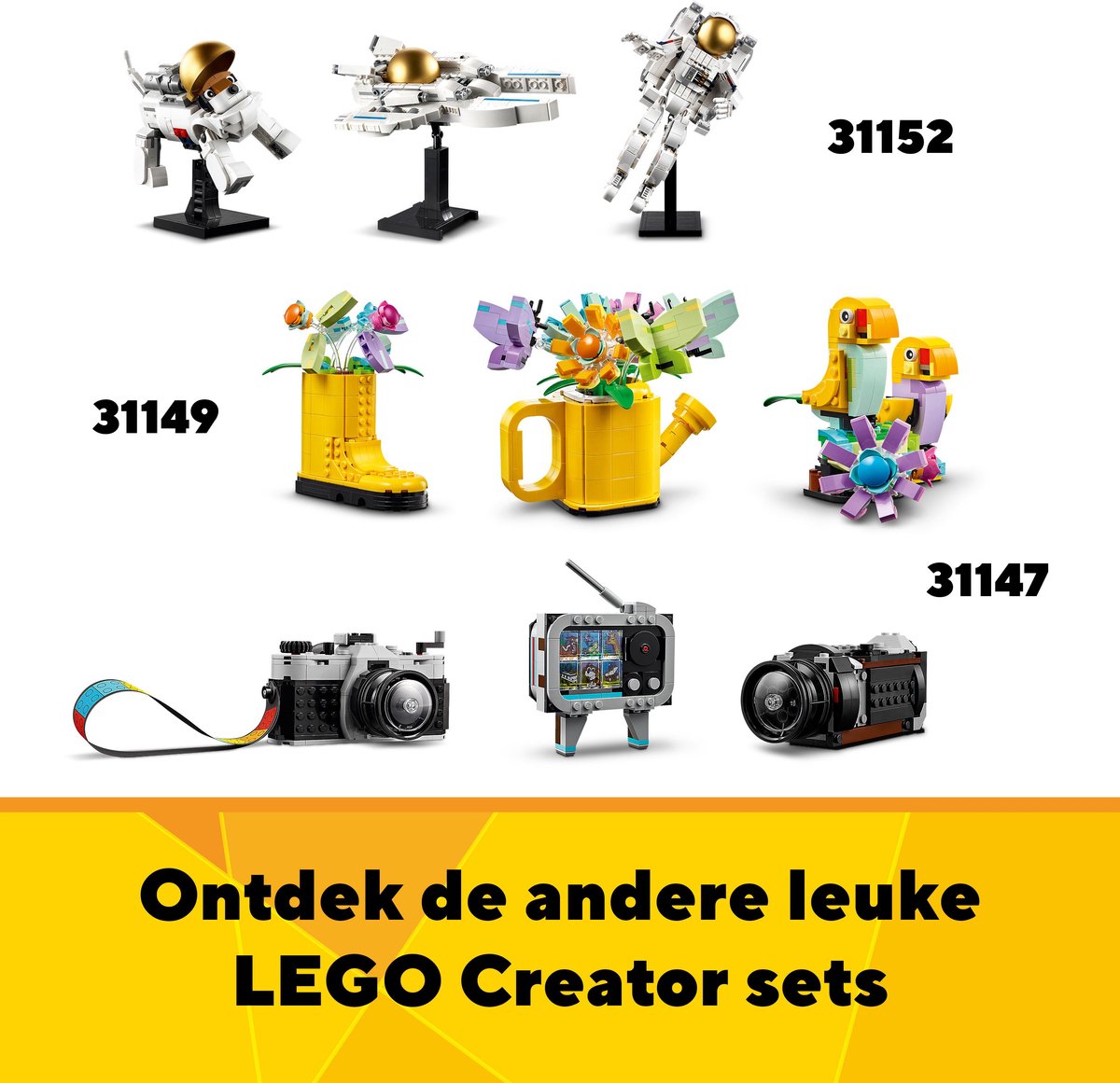 LEGO Creator 3in1 Retro Rolschaatsen - 31148