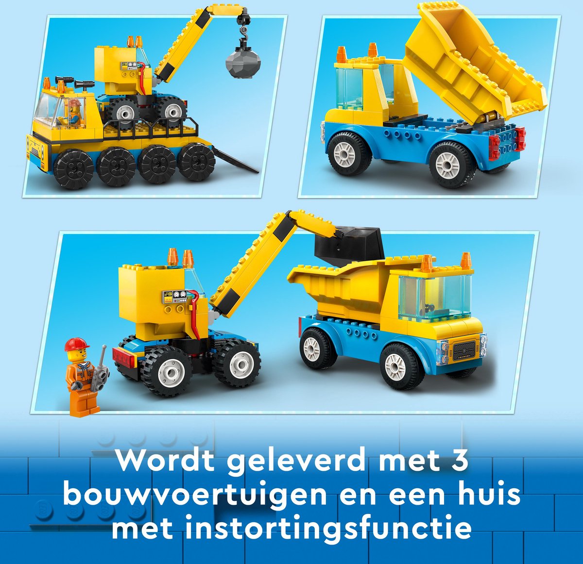 LEGO City Bouw- en Sloopvoertuigen Set - 60391