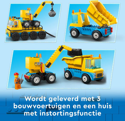 LEGO City Bouw- en Sloopvoertuigen Set - 60391