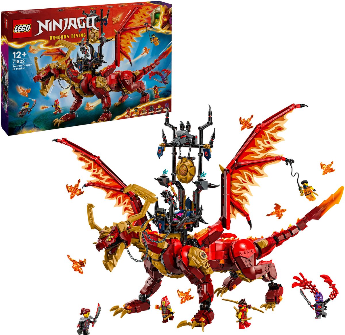LEGO NINJAGO® Dynamische Bron Draak - 71822