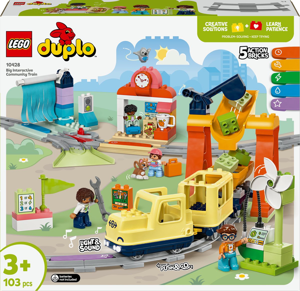 LEGO DUPLO Interactieve Grote Stadstreinset - 10428