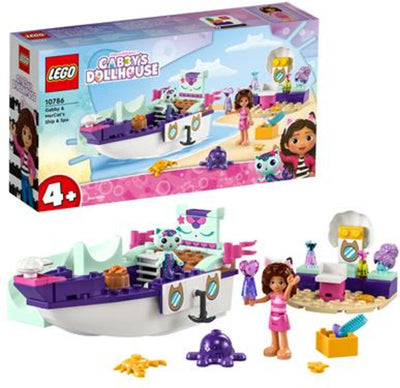 LEGO Gabby's Poppenhuis Met Zeemeermin Kat - 10786
