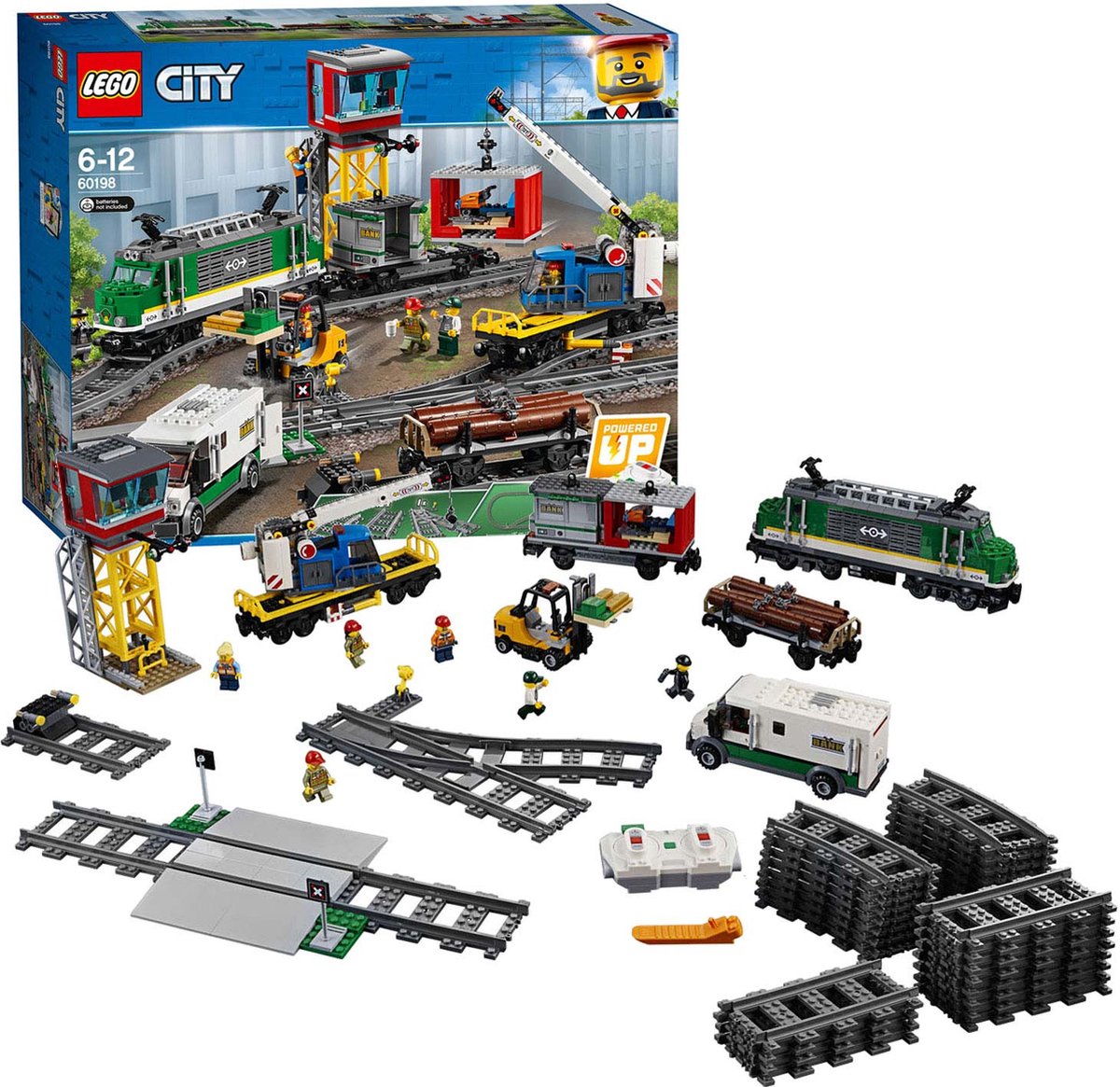 LEGO City Goederentrein met Afstandsbediening - 60198