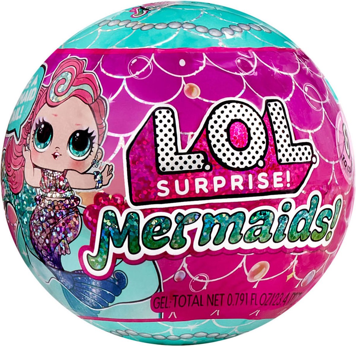 L.O.L. Surprise! Mini Zeemeermin Poppen - Verrassing