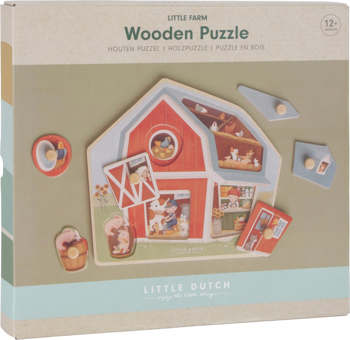 Little Dutch - Boerderij Puzzel FSC - Little Farm