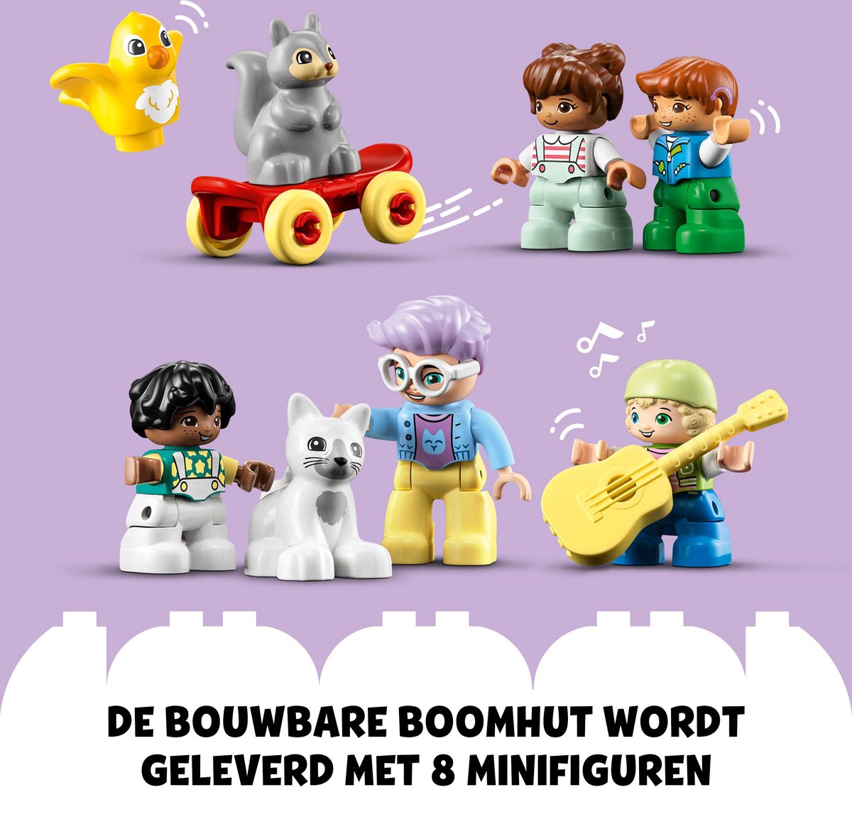 LEGO DUPLO 3in1 Boomhut Speelset voor Peuters - 10993