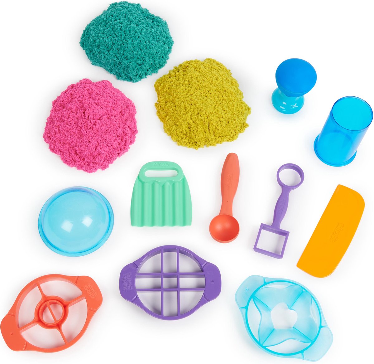 Kinetic Sand Ultieme Sandisfying Set met 907g Zand en 10 Tools