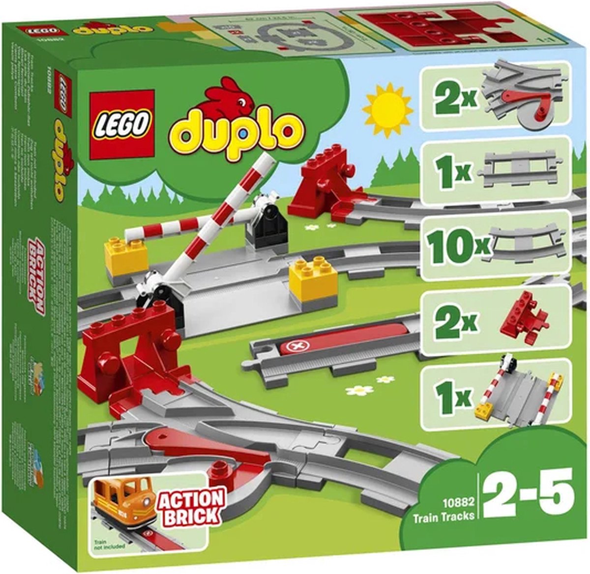 LEGO DUPLO Mijn Stad Treinrails - 10882