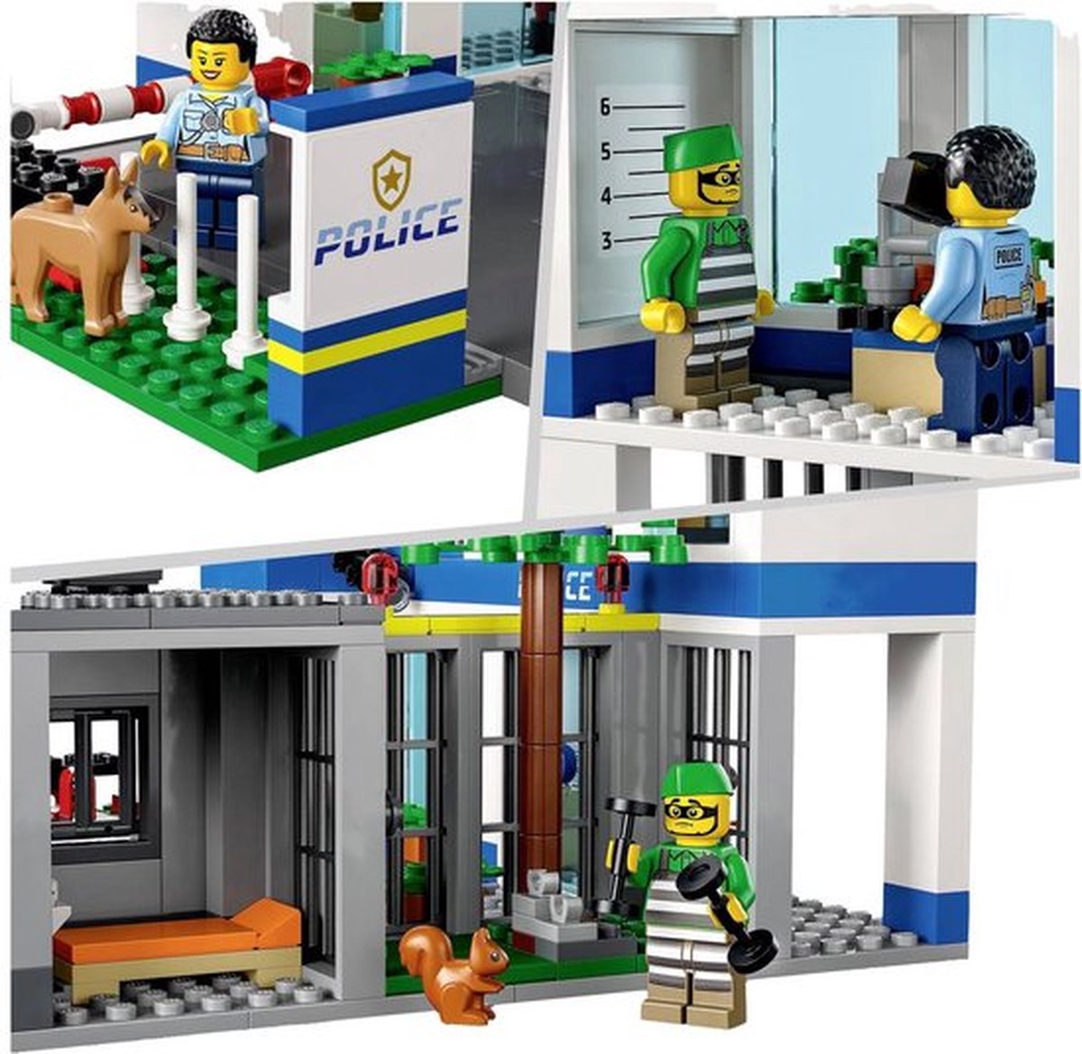 LEGO City Politiebureau met Voertuig - 60316