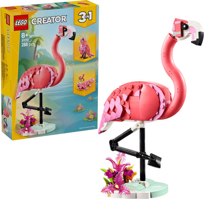 LEGO Creator 3in1 Wilde Dieren: Flamingo Set - 31170