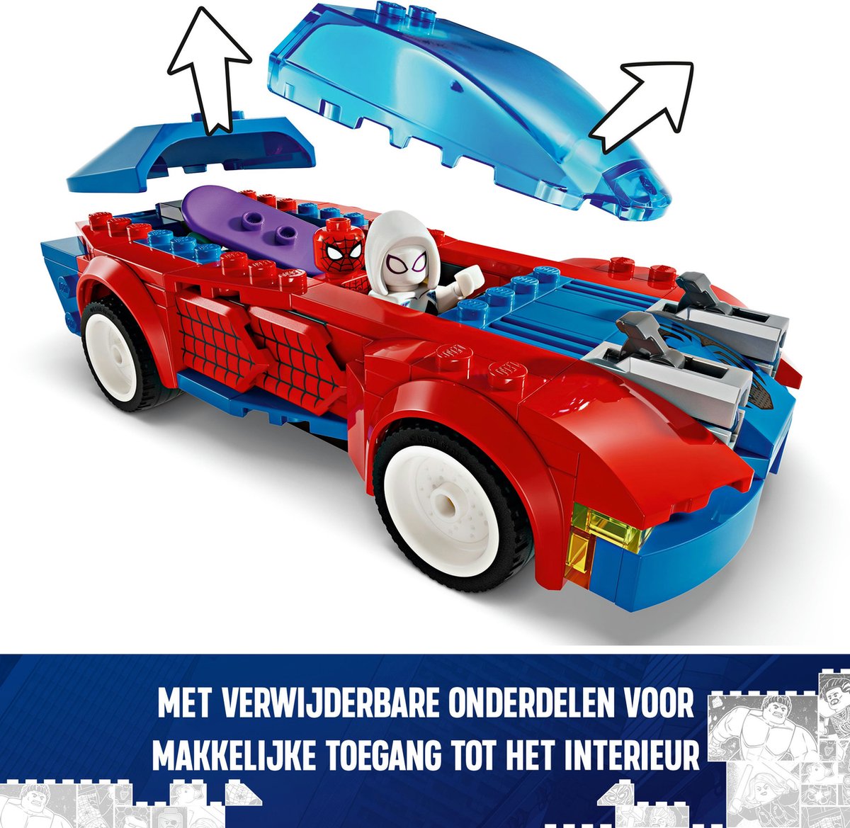 LEGO Marvel Spider-Man Raceauto & Venom Green Goblin - 76279