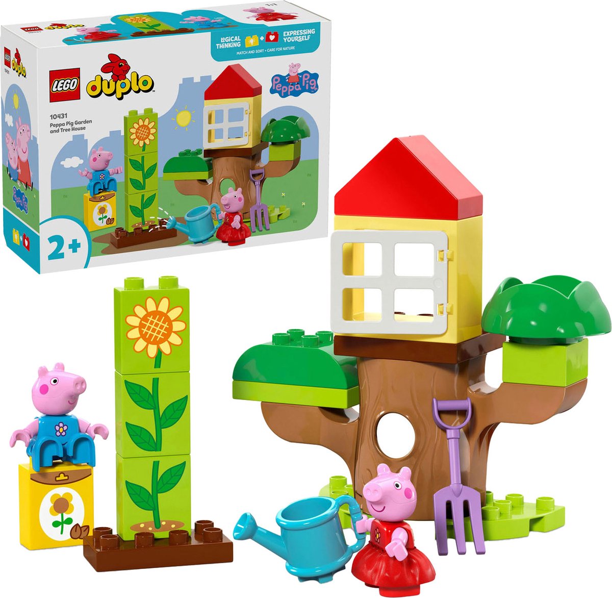 LEGO DUPLO Peppa Pig Tuin & Boomhut - 10431