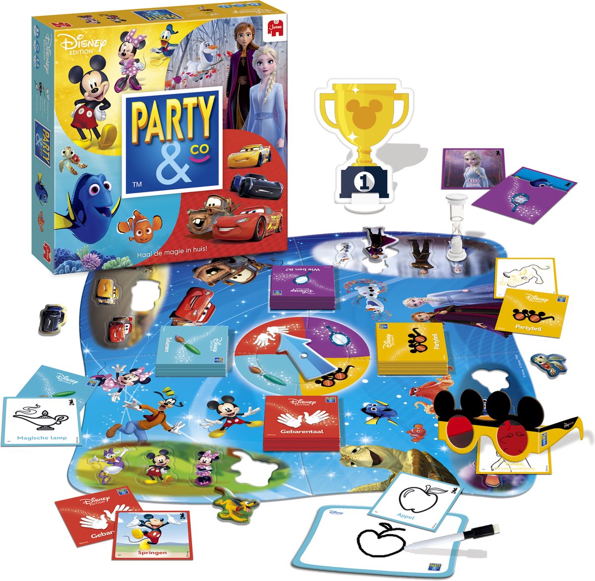 Jumbo Party & Co Disney Gezelschapsspel
