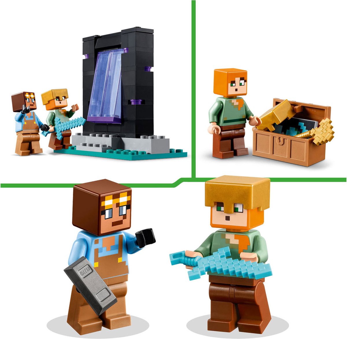 LEGO Minecraft Het Atelier van de Wapenmaker - 21252