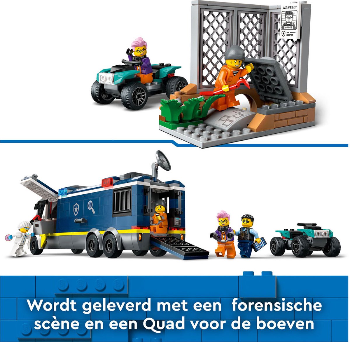 LEGO City Mobiel Politielaboratorium - 60418