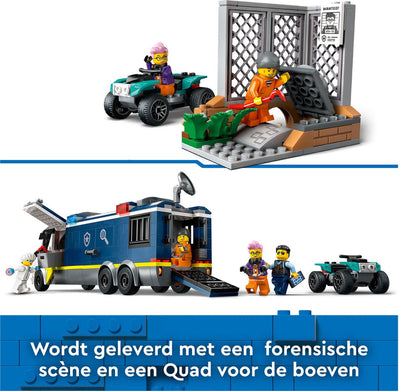 LEGO City Mobiel Politielaboratorium - 60418