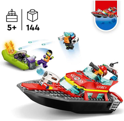 LEGO City Brandweer Reddingsboot - 60373