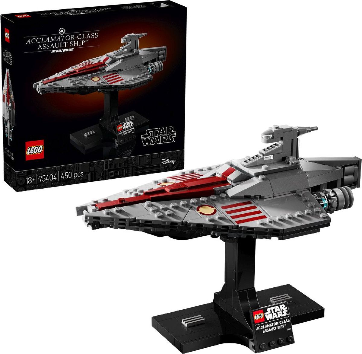 LEGO Star Wars Acclamator Aanvalsruimteschip - 75404